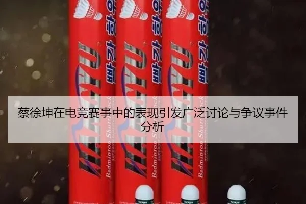蔡徐坤在电竞赛事中的表现引发广泛讨论与争议事件分析
